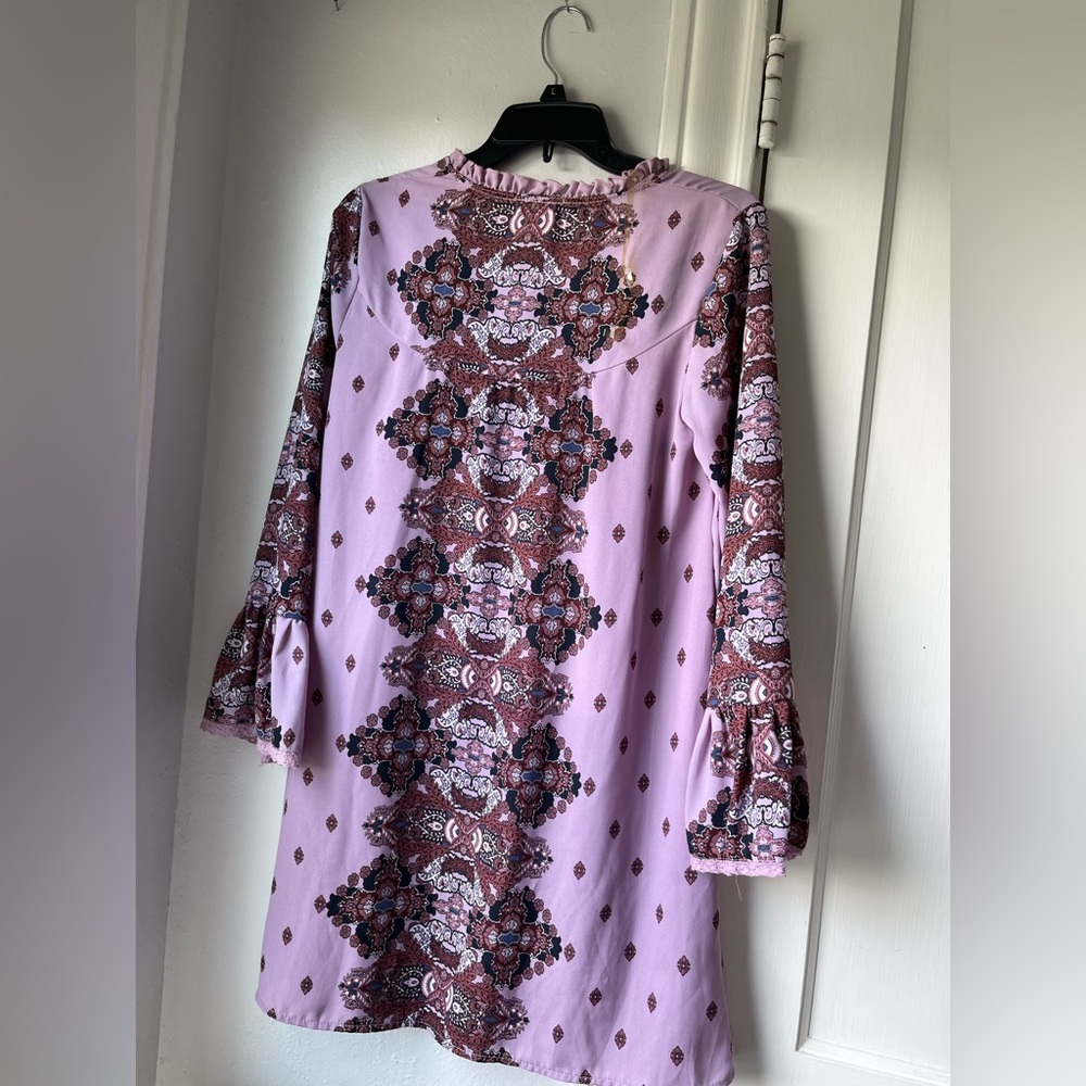 Altar’d state purple Longsleeve dress